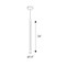 Dals 36 Inch CCT LED Duo-Light Cylinder Pendant PDLED120-36-BK - alternate 2